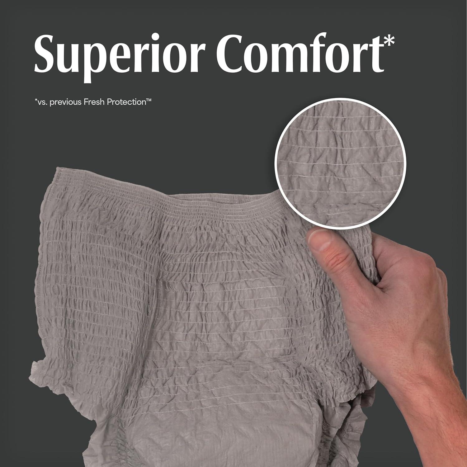 image:imageDepend Night Defense Adult Diapers Incontinence amp Postpartum Bladder Leak Underwear for Women Disposable Overnight XXL Blush 52 Count Packaging May VarySmallMedium
